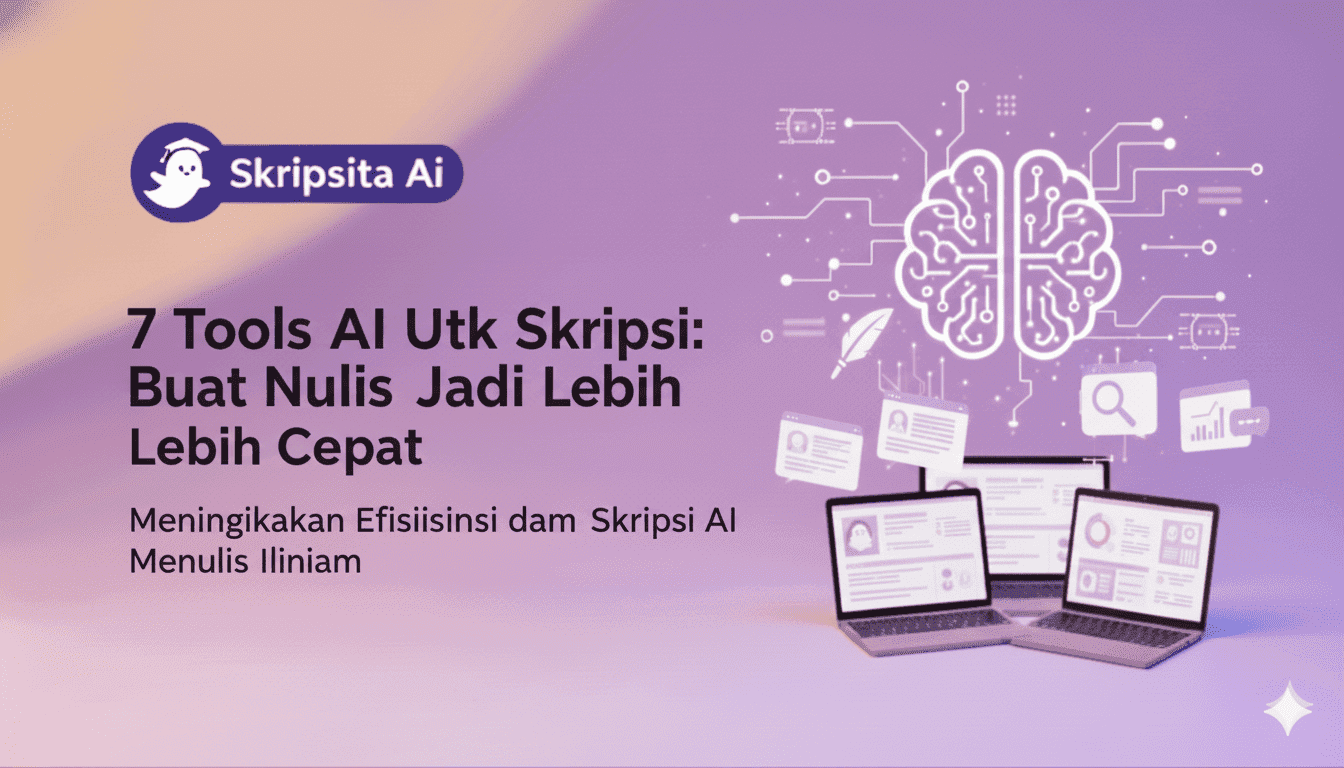 7 AI Tools Terbaik untuk Skripsi — Bikin Nulis, Riset, dan Revisi Jadi Lebih Cepat